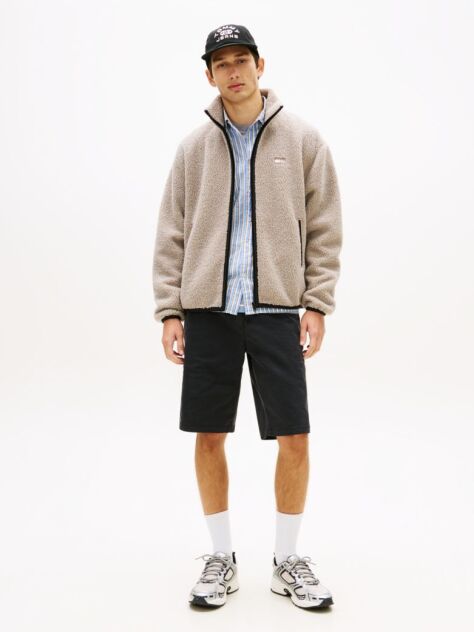Black Otis Twill Chino Bermuda Shorts  Men
