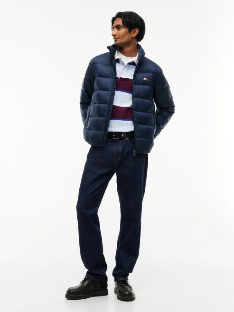 Blue Packable Lightweight Down Ripstop Relaxed Jacket  Men