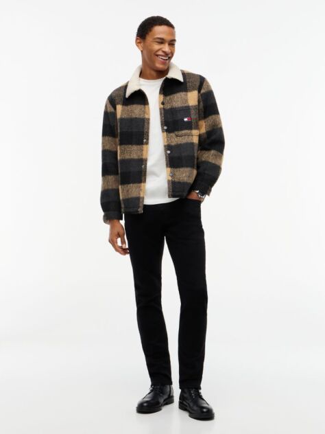 Denim Scanton Slim Black Jeans  Men