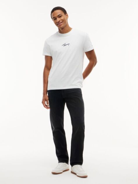 Denim Ryan Slim Straight Black Jeans  Men