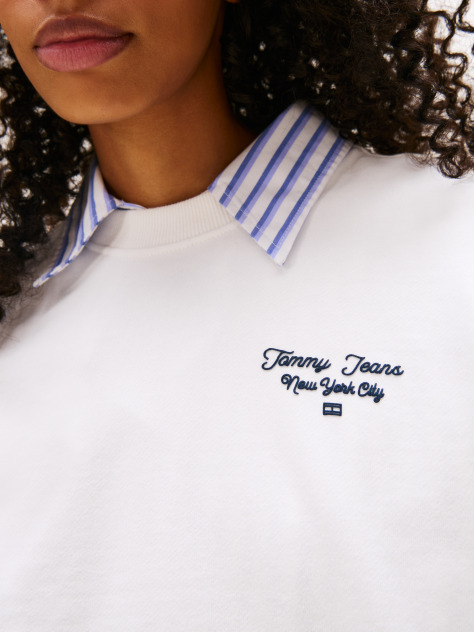 Beige Essential Regular Logo Sweatshirt  Women