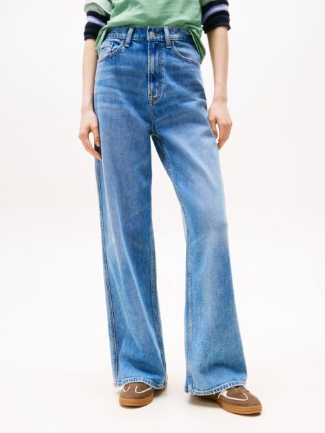 Denim Claire Ψηλόμεσο Τζιν Σε Φαρδιά Γραμμή  Γυναίκες