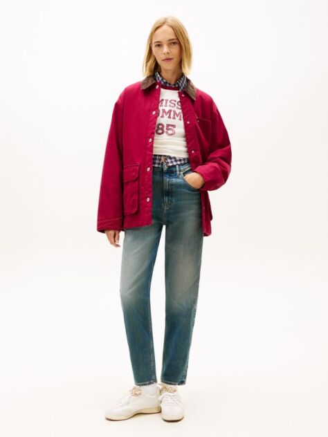 Denim Ultra High Rise Tapered Leg Mom Jeans  Women