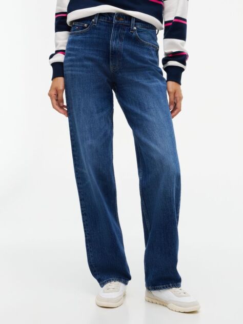 Denim Layla Ψηλόμεσο Στενό Ίσιο Τζιν   Γυναίκες