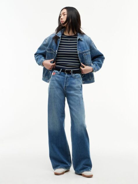 Denim Claire High Rise Wide Pocket Jeans  Women