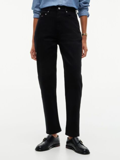 Denim Mom Ψηλόμεσο Τζιν Σε Tapered Γραμμή  Γυναίκες