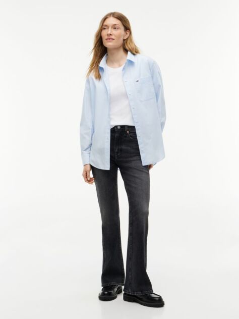 Denim Sylvia Ψηλόμεσο Bootcut Μαύρο Τζιν  Γυναίκες