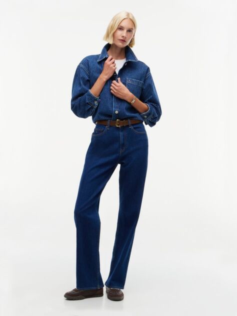 Denim Layla Ψηλόμεσο Ίσιο Τζιν  Γυναίκες