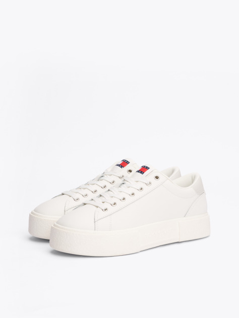 Beige Flatform Trainers  Women