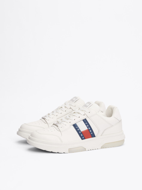 Μπεζ The Brooklyn Δερμάτινα Sneakers  Γυναίκες
