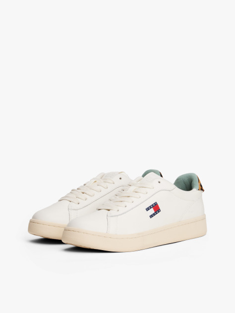 Μπεζ Archive Sneakers Με Λεοπάρ Λεπτομέρεια  Γυναίκες