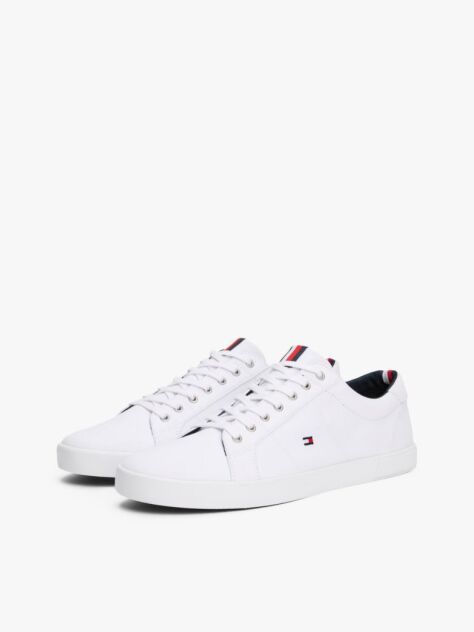 Άσπρο Sneakers Με Πάνελ Σε Αντίθεση  Άνδρες