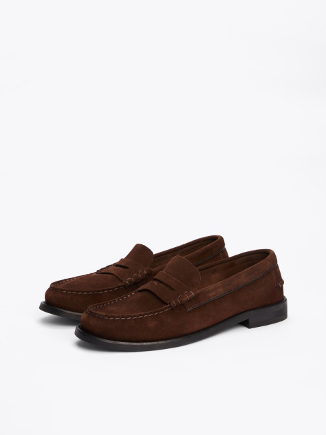 Καφέ Σουέτ Loafers  Άνδρες