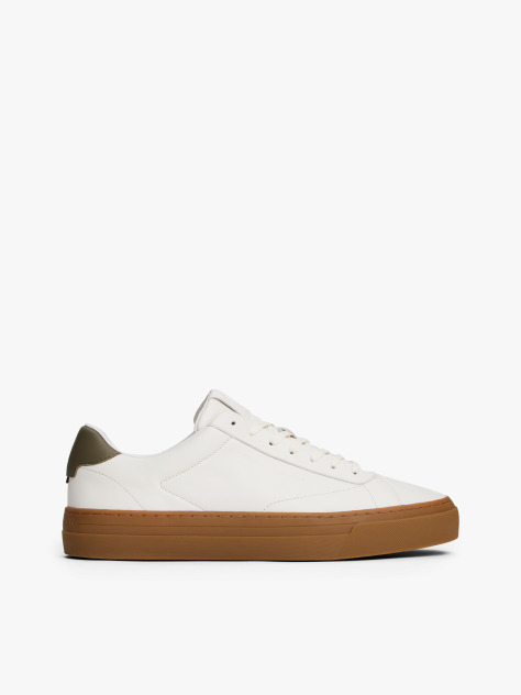 Μπεζ Δερμάτινα Sneakers  Άνδρες