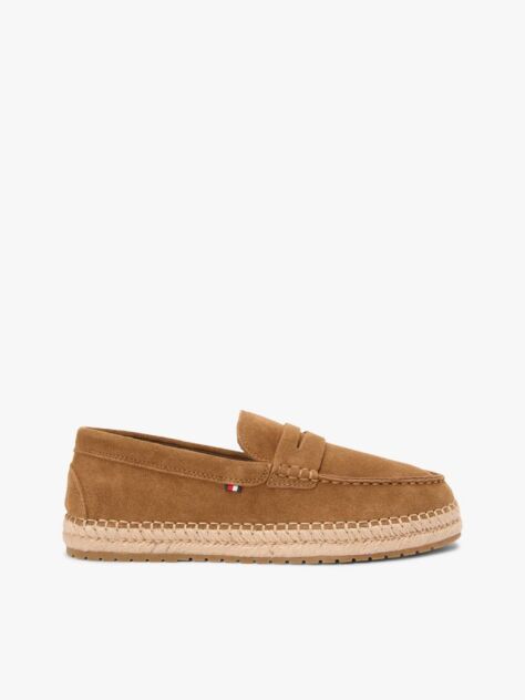 Brown Suede Flexible Sole Espadrilles  Men