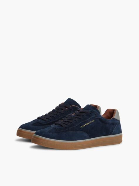 Μπλε Σουέτ Sneakers  Άνδρες
