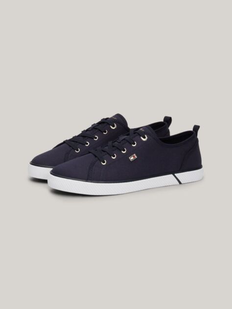 Μπλε Sneakers Από Canvas  Γυναίκες