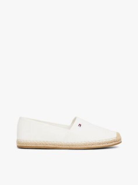 Beige Flag Embroidery Canvas Espadrilles  Women