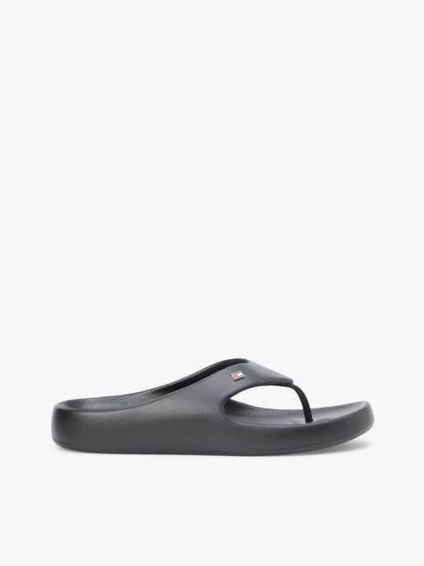 Black Lightweight Moulded Flip-Flops  Women