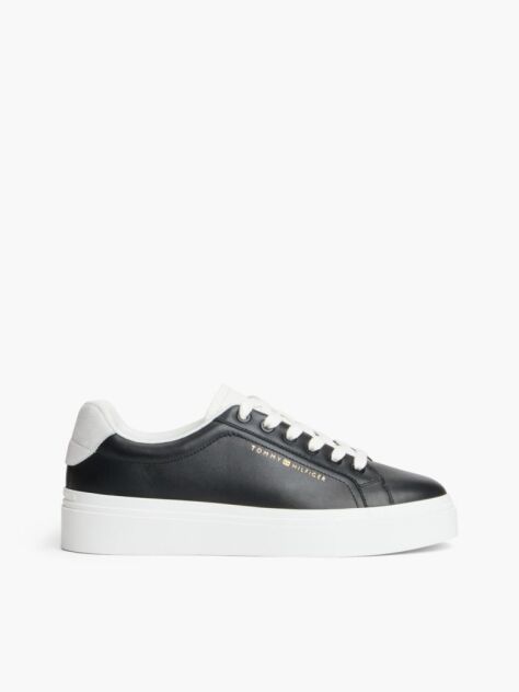 Multi TH Monogram Δερμάτινα Sneakers Σε Στιλ Πλατφόρμας  Γυναίκες