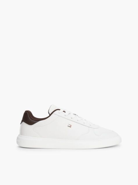 Μπεζ Δερμάτινα  Sneakers  Γυναίκες