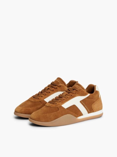 Καφέ Σουέτ Sneakers Με Χαμηλό Κόψιμο  Γυναίκες