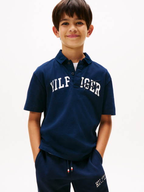 Blue TH Mixed Graphic Jogger  Boys