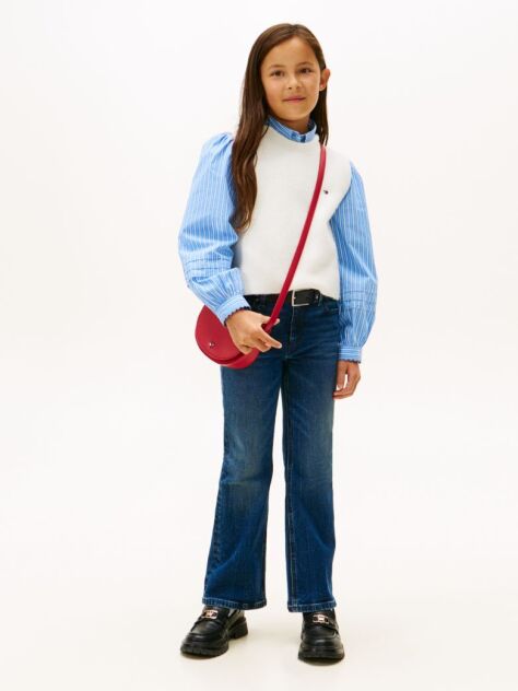 Denim Flare Dark Jeans  Girls