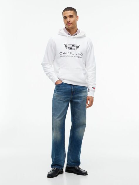 Άσπρο TH x Cadillac Formula 1® Team Βαμβακερό Hoody  Unisex