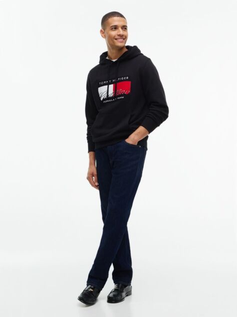 Μαύρο TH x Cadillac Formula 1® Team Hoody Με Σημαία  Unisex