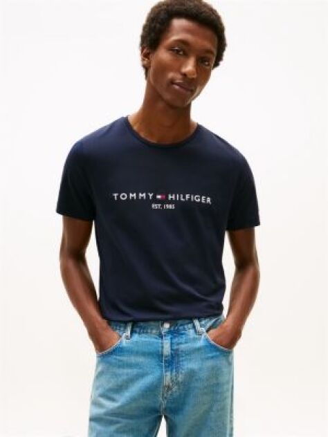 Blue Core Tommy Logo Tee  Men