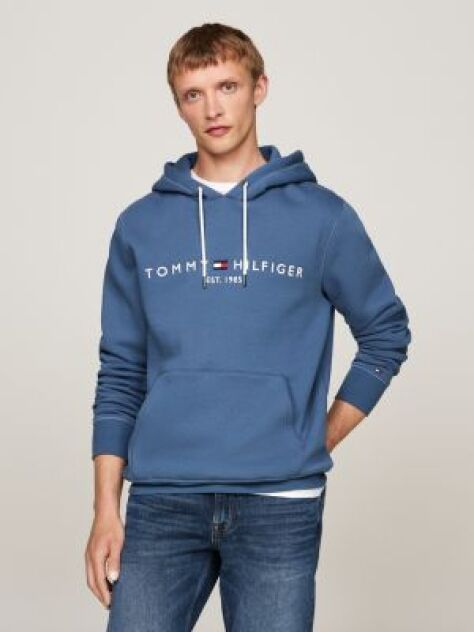 Blue Flex Logo Hoody  Men