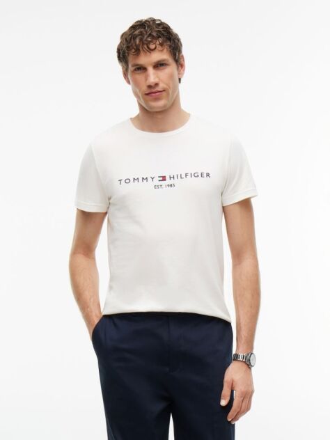 Μπεζ T-Shirt Απο Οργανικό Βαμβάκι  Άνδρες