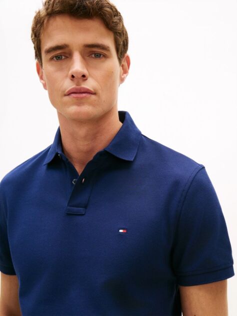 Blue 1985 Organic Cotton Regular Fit Polo  Men
