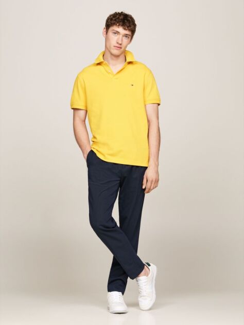 Yellow 1985 Organic Cotton Regular Fit Polo  Men