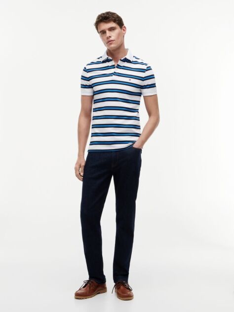 Multi 1985 Organic Cotton Slim Fit Polo  Men