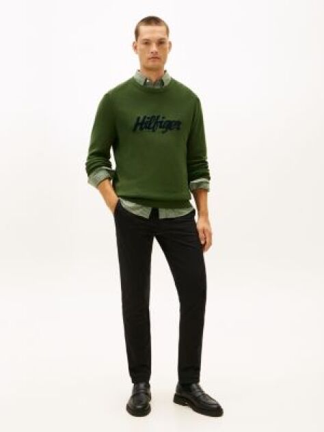 Black Bleecker Slim Chinos  Men