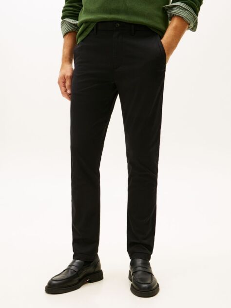 Black Bleecker Slim Chinos  Men