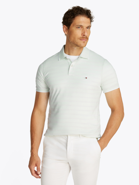 Multi Regular Fit Linen Polo Shirt  Men