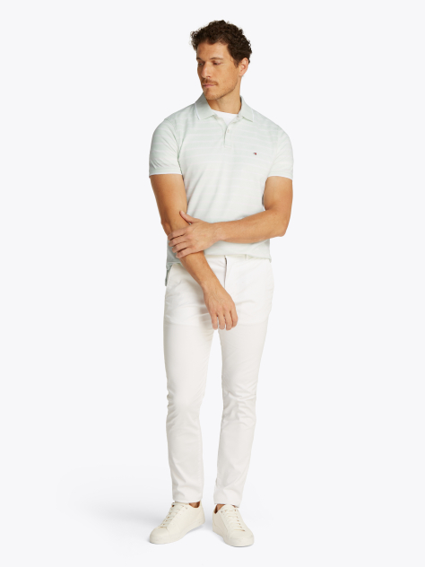 Multi Regular Fit Linen Polo Shirt  Men