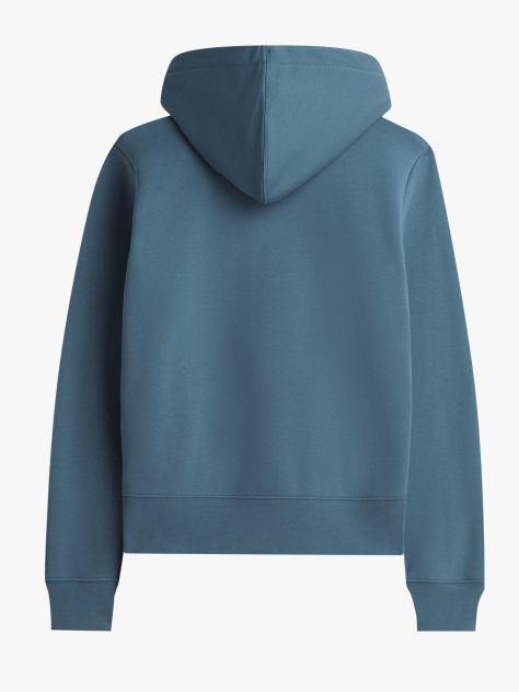 Blue Script Logo Hoodie  Men