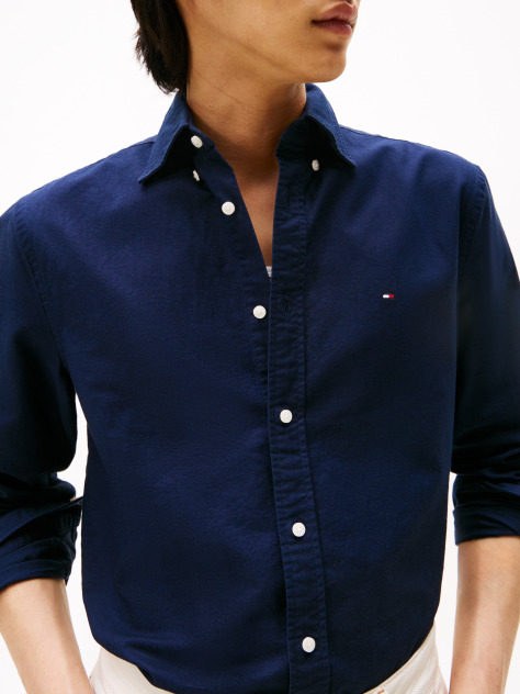 Blue Heritage Regular Fit Oxford Shirt  Men