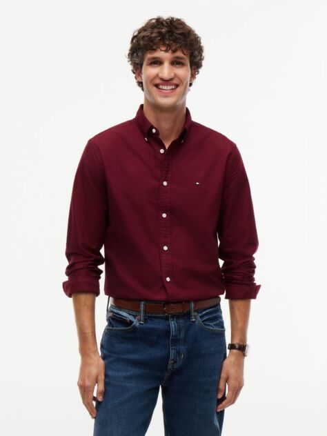 Red Heritage Regular Fit Oxford Shirt  Men