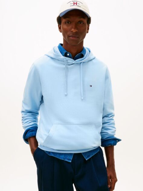 Blue Flag Embroidery Terry Hoody  Men