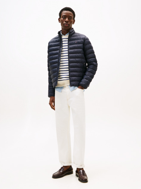 Blue Recycled Packable Jacket  Men