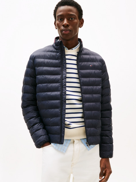 Blue Recycled Packable Jacket  Men