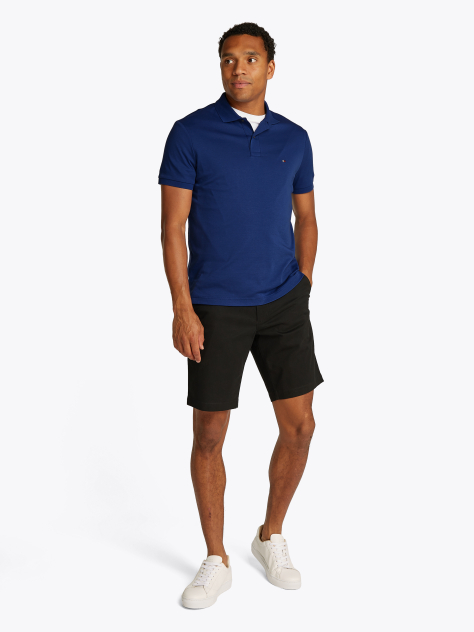 Blue Regular Fit Polo Shirt  Men