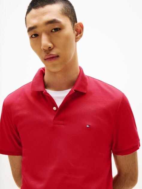 Red Regular Fit Polo Shirt  Men