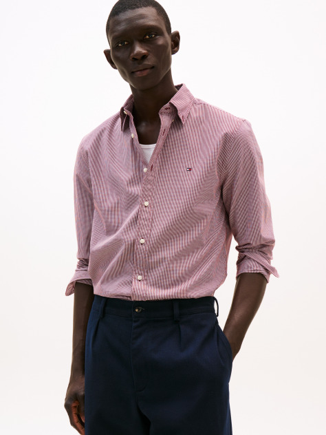 Multi TH Flex Gingham Πουκάμισο Σε Κανονική Γραμμή  Άνδρες