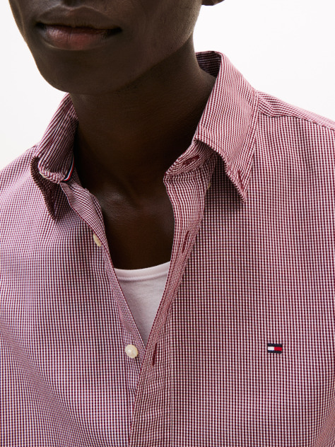 Multi TH Flex Gingham Πουκάμισο Σε Κανονική Γραμμή  Άνδρες
